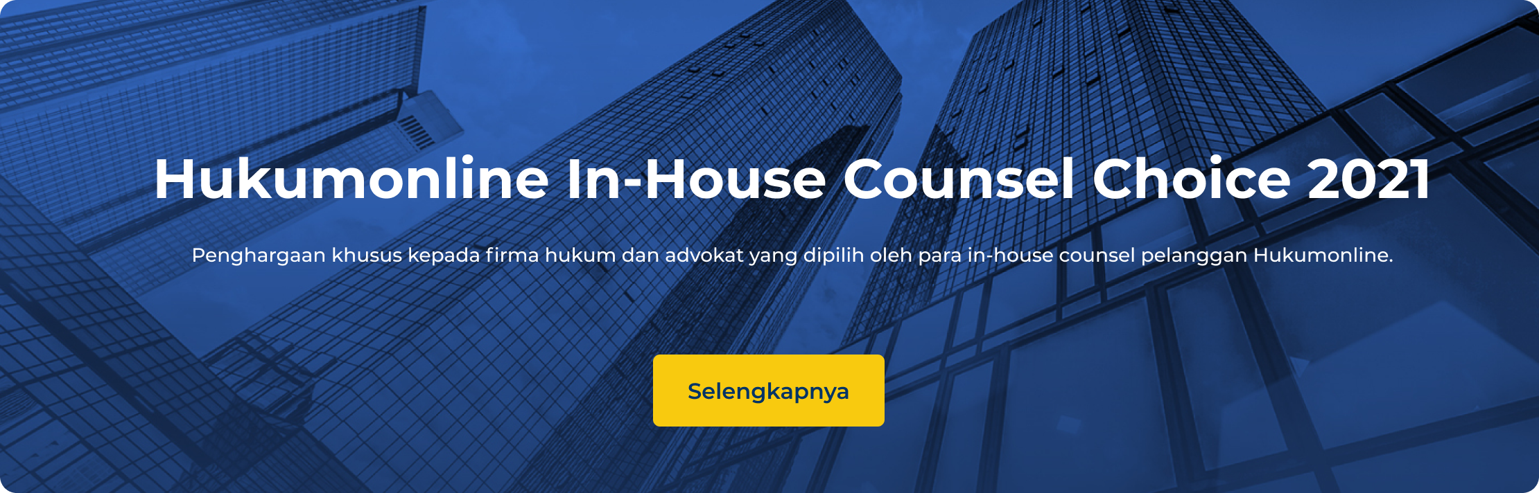Homepage Rangking In-House Counsel 2021